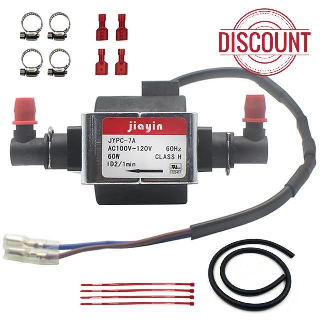 Jiayin JYPC-7A Spray Pump AC 110-120V 60Hz 60W Replacement Fit for Rug Doctor Mighty Pro X3