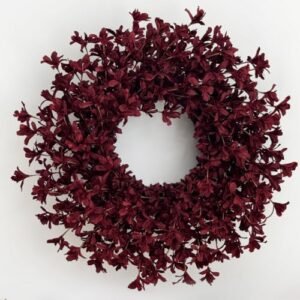 Artificial Forsythia Wreath                                                          Large Autumn Wreath for Thanksgiving and Harvest