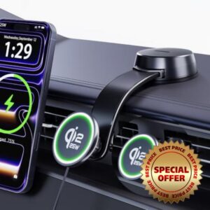 Upgrade for Qi2.2 25W for MagSafe Wireless Car Charger Mount