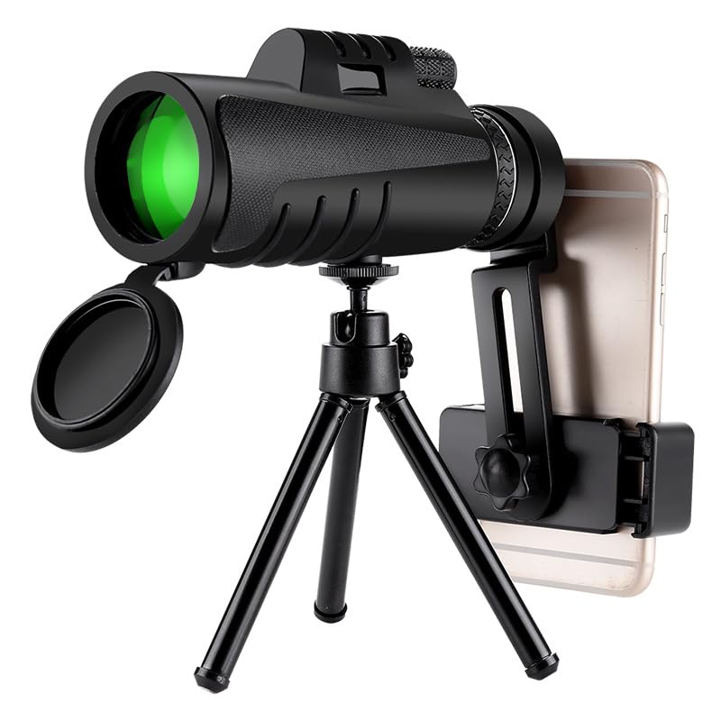 Compact HD Monocular with Steady Handheld View