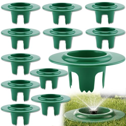 12 Pcs Sprinkler Donut Guards Shields 6.69 in Outdoor Lawn Sprinkler Protector Covers with 3.54 in Inner Diameter