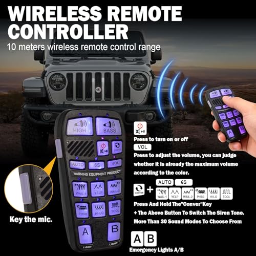 Police Siren kit