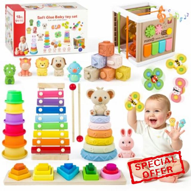 8 in 1 Musical Baby Toys 6 to 12 Months
