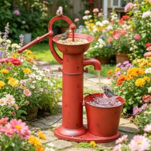 Solar Bird Bath Fountains                                                          High-efficiency solar energy/Rugged materials/Multi-functional use