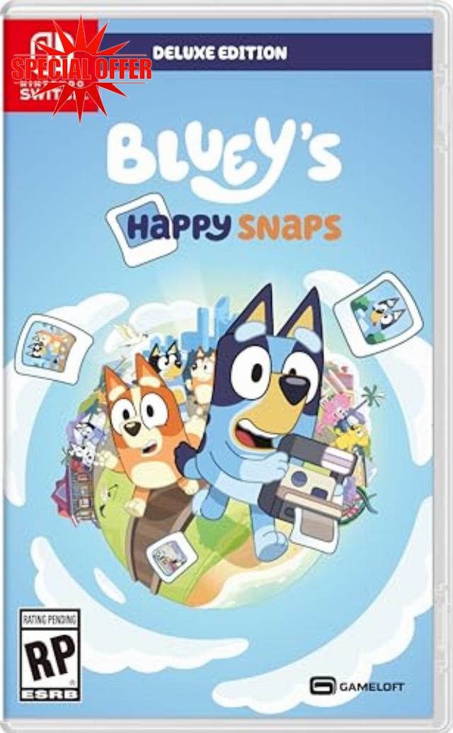 Bluey's Happy Snaps: Deluxe Edition | AMAZON EXCLUSIVE - Nintendo Switch