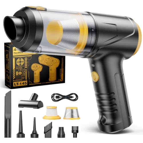 21000Pa Cordless 4-in-1 Mini Car Vacuum Cordless Vacuum with LED Lights