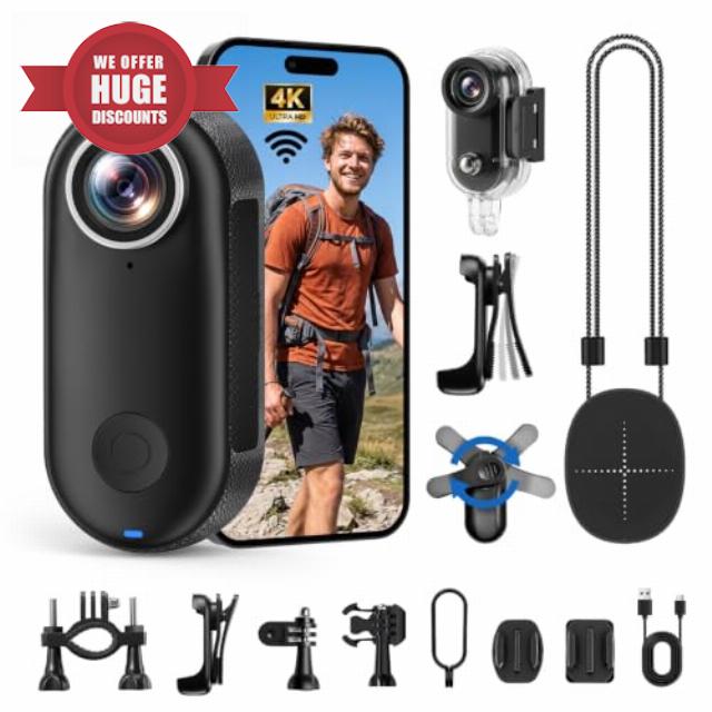 Mini Body Camera 4K