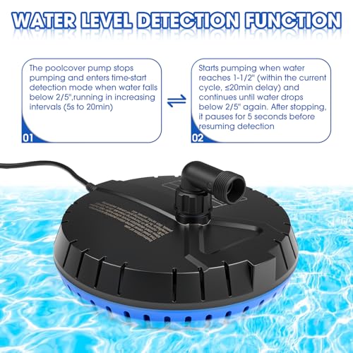 Water Removal for Swimming Pool