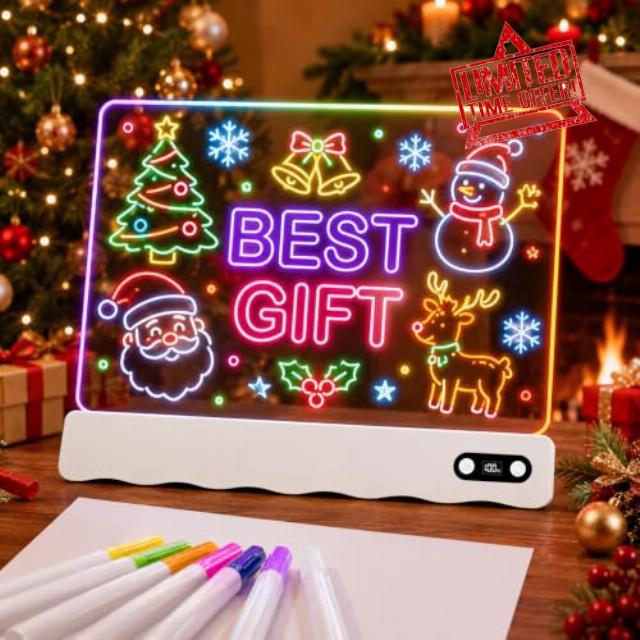 Rechargeable LED Drawing Board for Kids