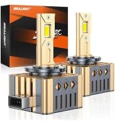 SEALIGHT D3S HID Bulbs, 6500K Cool White, 45000 LM High Output, 1:1 Design, Plug and Play, Compat...
