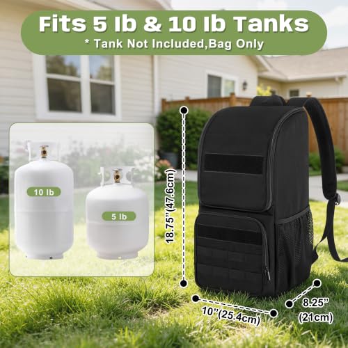 3-Point Secure System & Weed Torch Pockets