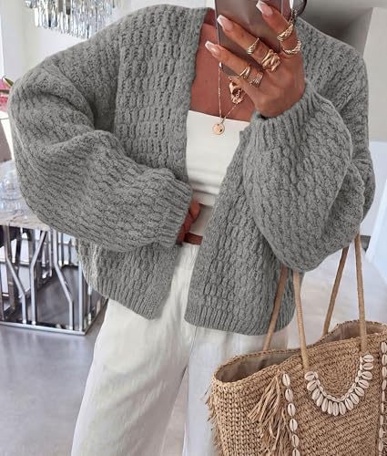 Loose Fit Crochet Jacket