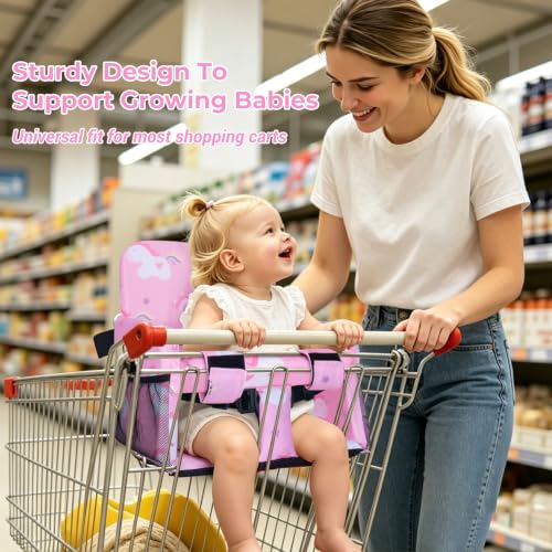 High Chair & Grocery Cart Seat Cover Foam-Padded