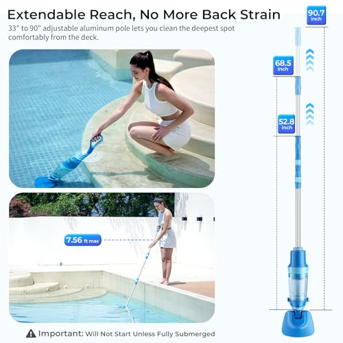 Cordless Pool Vacuum for Inground Pools