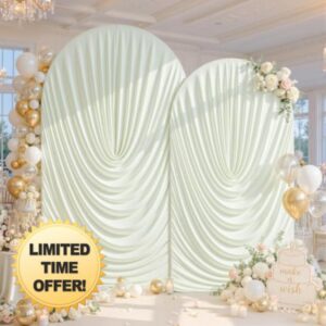 7.2FT & 6FT Draped Arch Covers