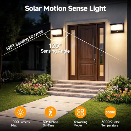 Waterproof Motion Sensor Wall Lights