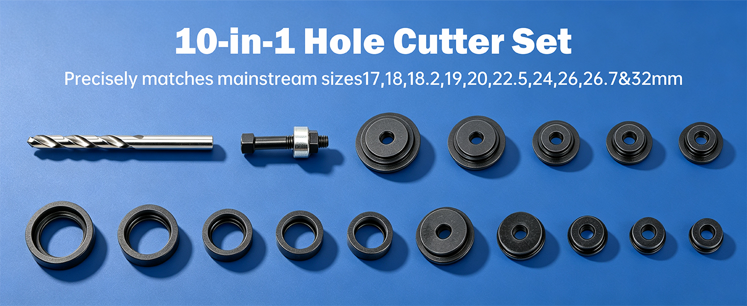 Parking Sensor and Lens Hole Punch Tool Set