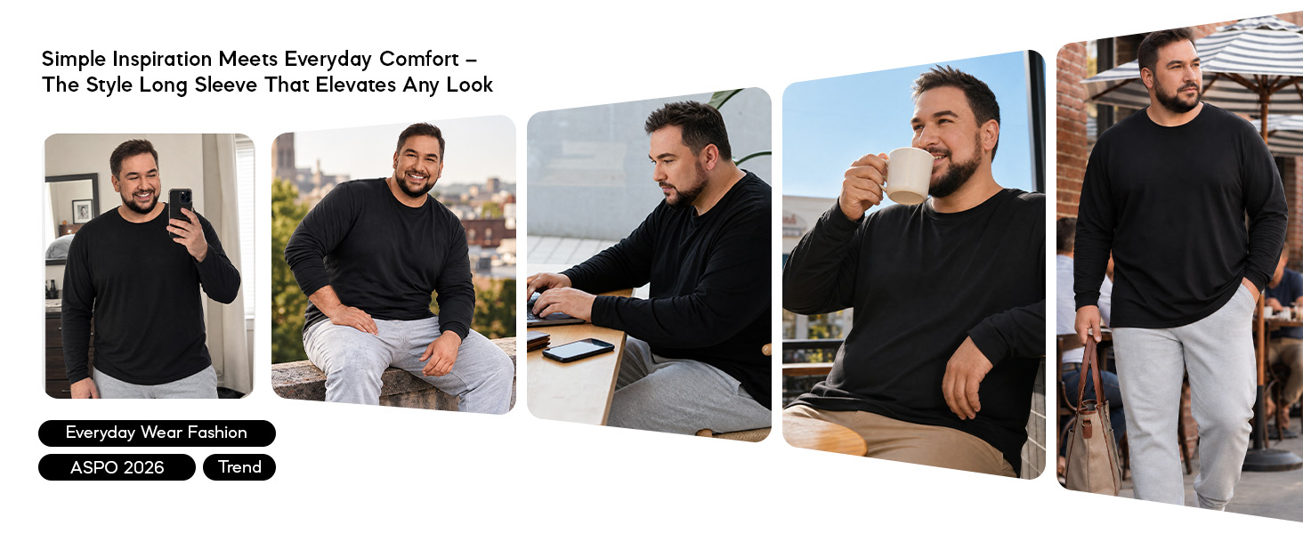 big tall shirt long sleeve men