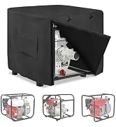 Wavecover Air Compressor Cover, Heavy Duty Waterproof Dust Compressor Cover, Suitable for Fixed A...