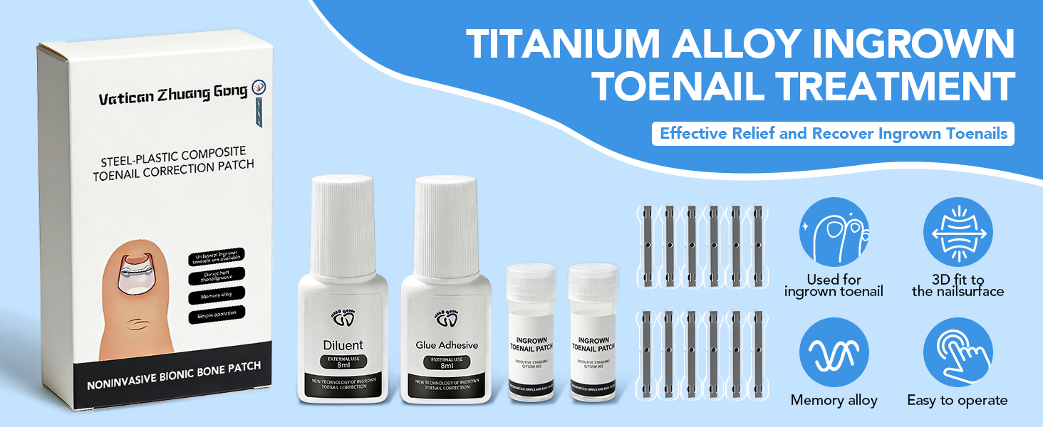 Titanium Alloy Ingrown Toenail Treatment