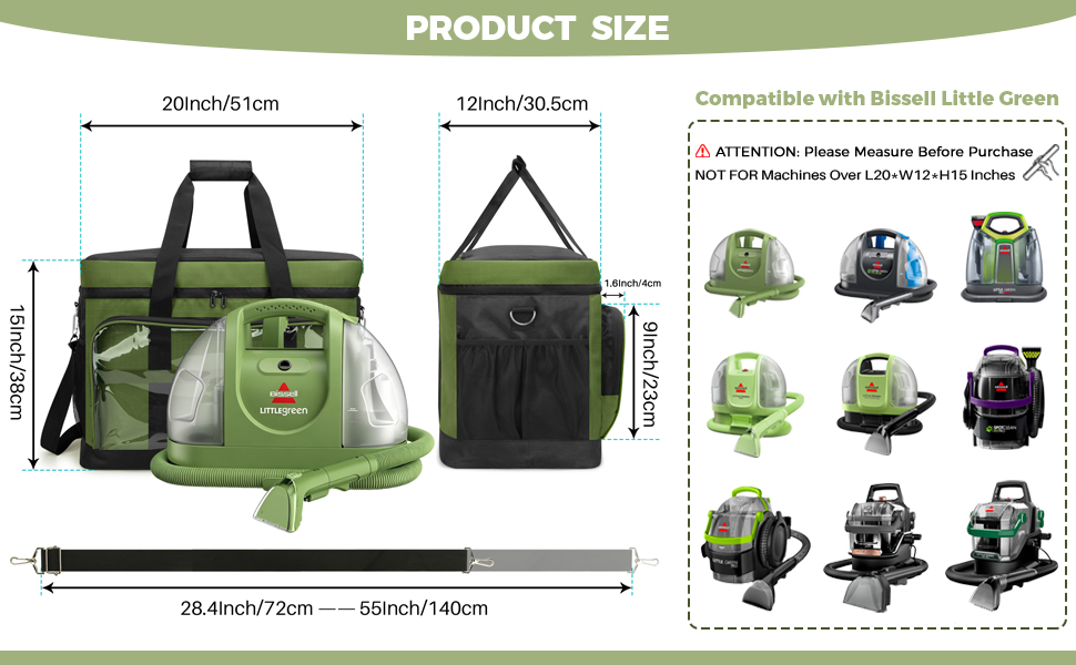 carrying bag for little green