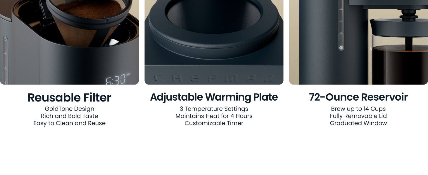 Reusable Goldtone filter