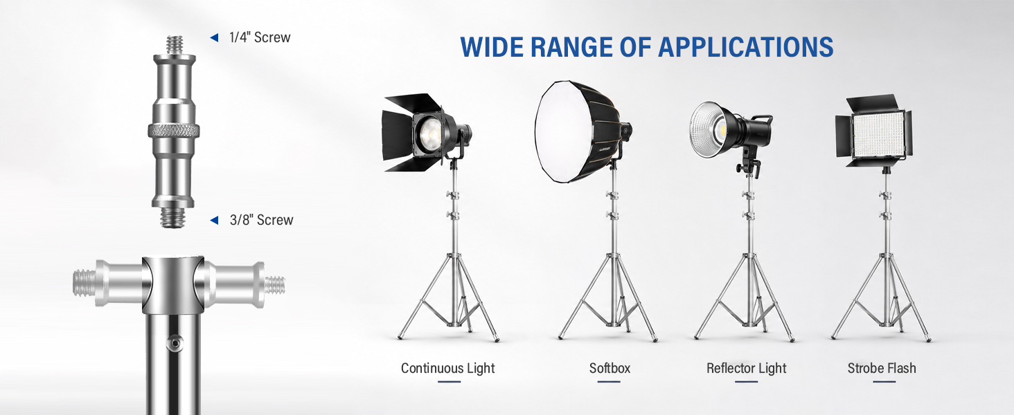 One Stand. Multiple Lighting Setups