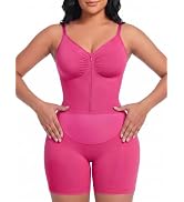 YIANNA Women's Shapewear Tummy Control Seamless Bodysuit Thong Body Shaper | Waist Shaping Faja B...