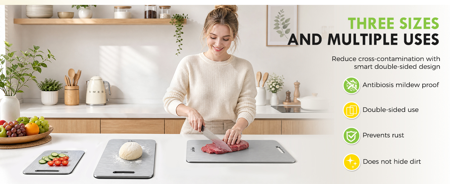Titanium cutting board