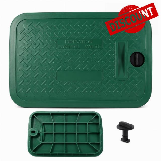 13 x 20 Inch Jumbo Valve Box Lid Replacement (Outer: 21.45" x 15.35"