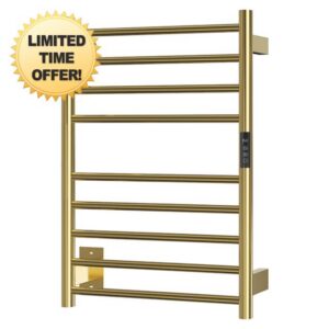 Wall Mounted Towel Warmer Rack for Bathroom HardWire