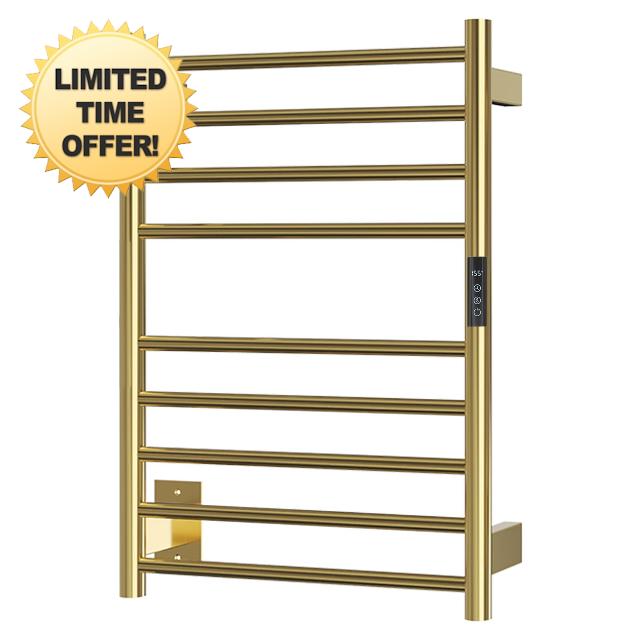 Wall Mounted Towel Warmer Rack for Bathroom HardWire