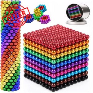 3MM 1015PCS Magnet Ball Fidget Toys for Office Putty