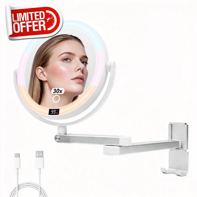Wall Mounted Makeup Mirror