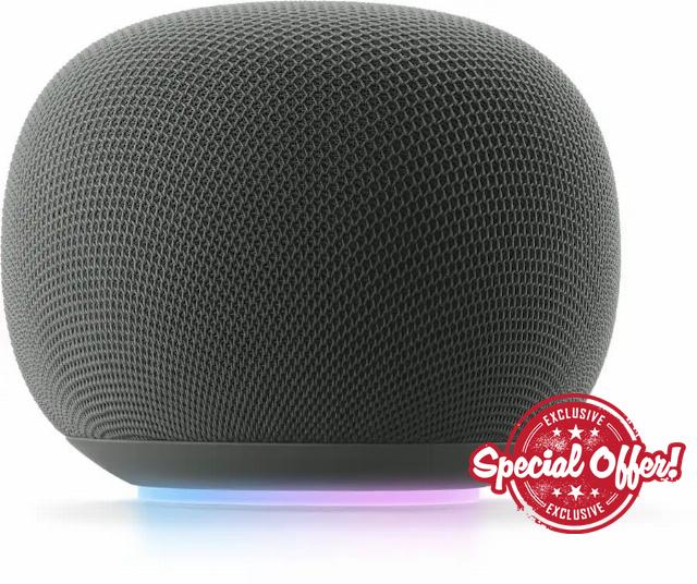 Google - Premium Audio Speaker - 360-Degree Sound (Hazel)