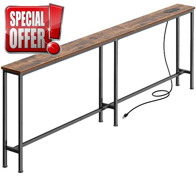 Huuger 70.8 Inch Console Table