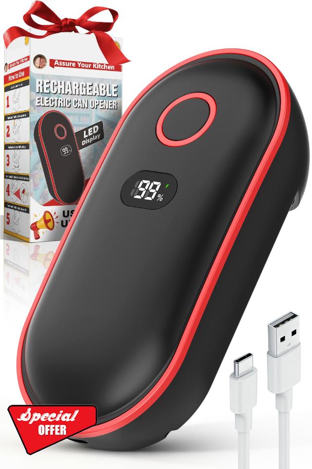 Rechargeable Electric Can Opener