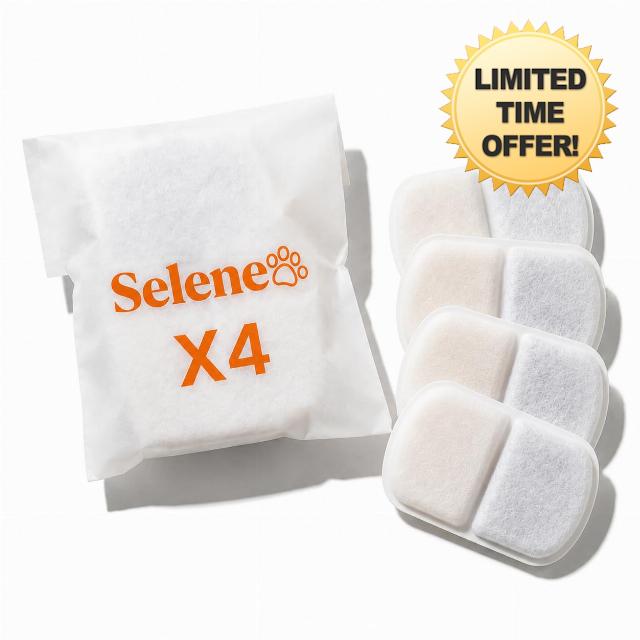 Selene Replacement Filter for Plug-in Dog Water Fountain