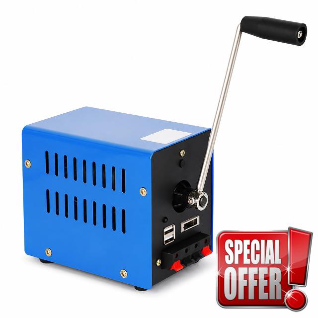 20W Hand Crank Generator