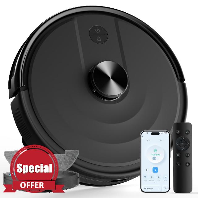 Bagotte Robot Vacuum and Mop Combo