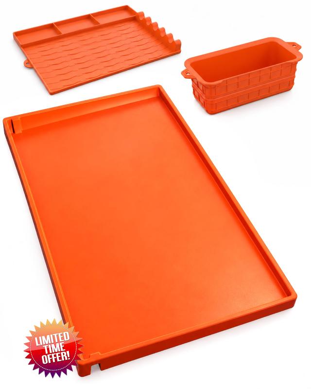 36" Full-Edge Silicone Griddle Cover for Blackstone