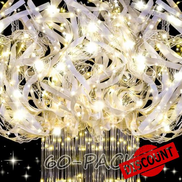60PCS Light Up Wands