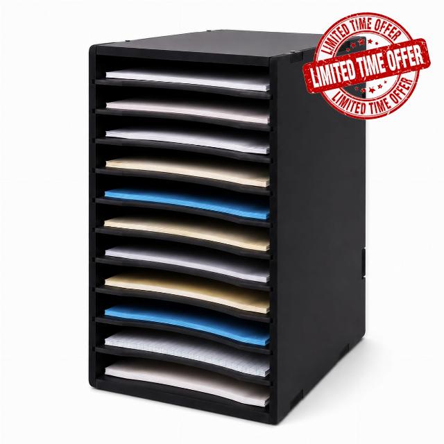 11-Slot Mail Organizer