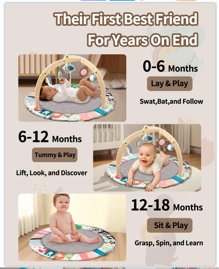 Newborn Activity Gym for Babies