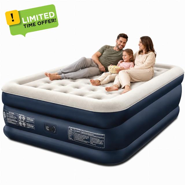 Queen Air Mattress with Built in Pump