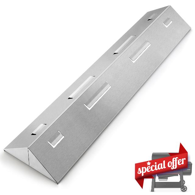 35.2” Flavorizer Bars for Weber Searwood XL 600 Pellet Smoker Grill