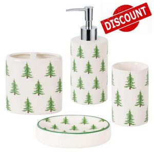 Christmas Bathroom Accessories Set