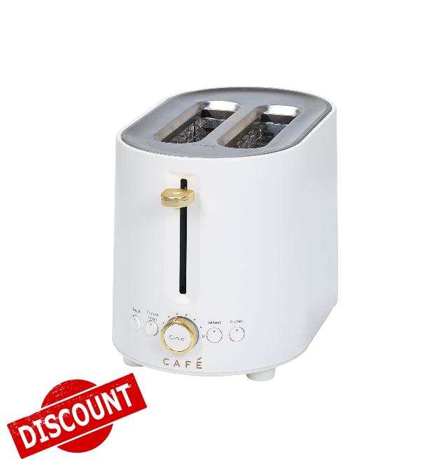 Café Express Finish 2-Slice Toaster with Wide Slots