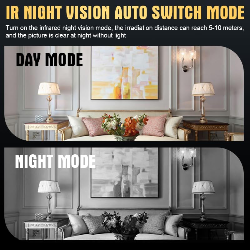 2026 Upgraded 1080P Tiny Nanny Cam