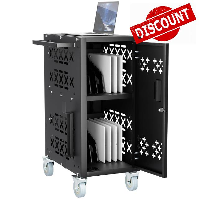 StellarStar 16-Device Mobile Laptop Charging Cart